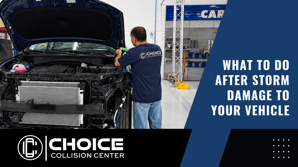 What to Do After Storm Damage to Your Vehicle